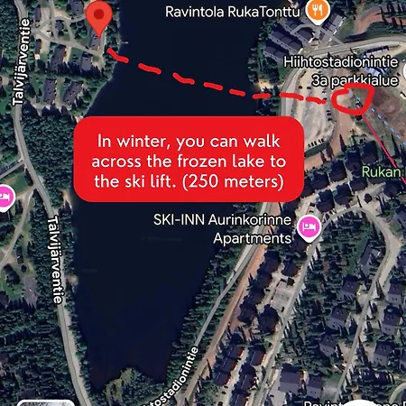 דירה Talviranta - Lakefront - Ruka-pyhae 2x Skipasses Included - Free Skibus Doorstep