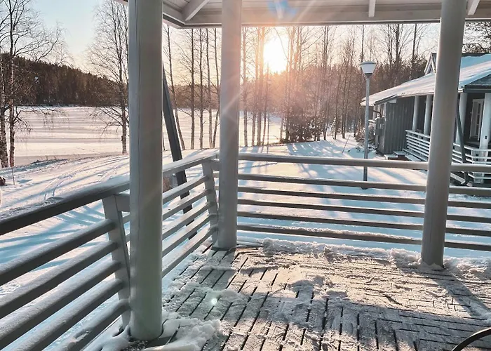 דירה Talviranta - Lakefront - Ruka-pyhae 2x Skilift Passes Included - Free Skibus Doorstep *