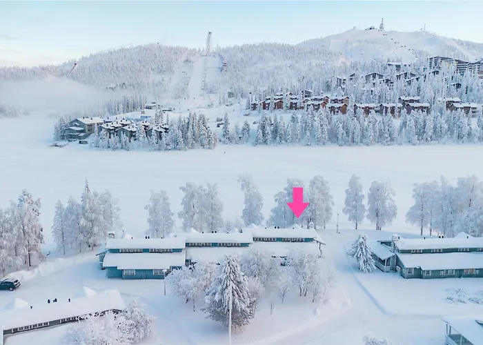 Talviranta - Lakefront - Ruka-pyhae 2x Skilift Passes Included - Free Skibus Doorstep Rukatunturi