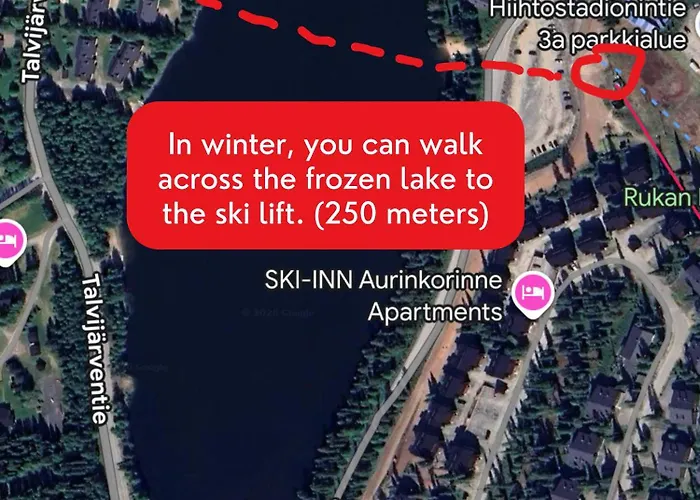 Apartamento Talviranta - Lakefront - Ruka-pyhae 2x Skilift Passes Included - Free Skibus Doorstep